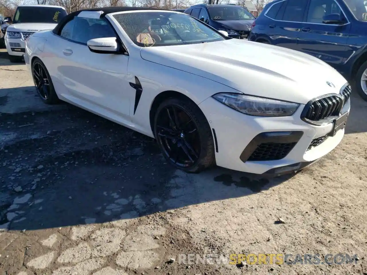 1 Photograph of a damaged car WBSDZ0C01LCE15359 BMW M8 2020