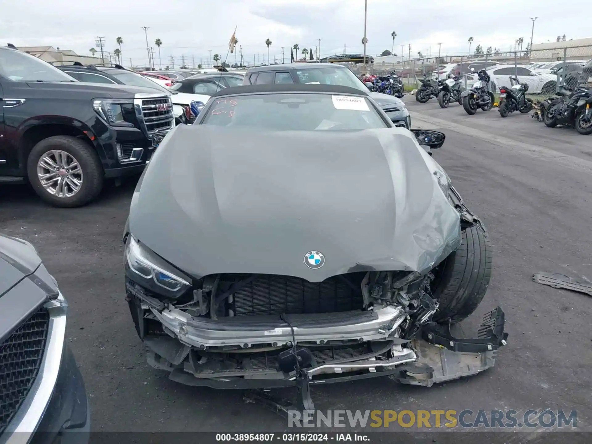 13 Photograph of a damaged car WBSDZ0C02LBM09556 BMW M8 2020