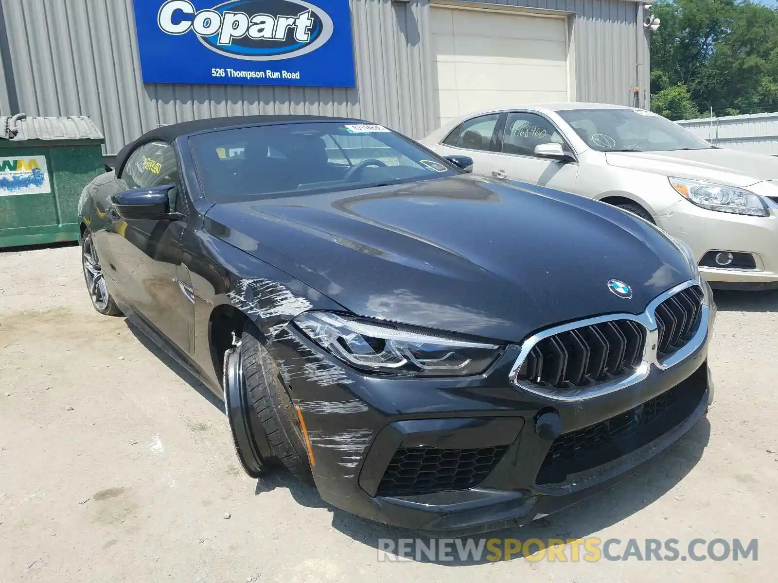 1 Photograph of a damaged car WBSDZ0C02LCD29817 BMW M8 2020