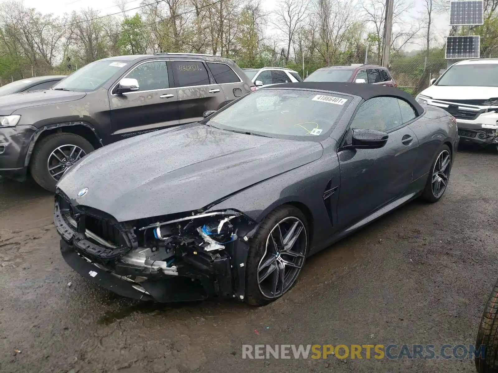 2 Photograph of a damaged car WBSDZ0C04LCD87704 BMW M8 2020