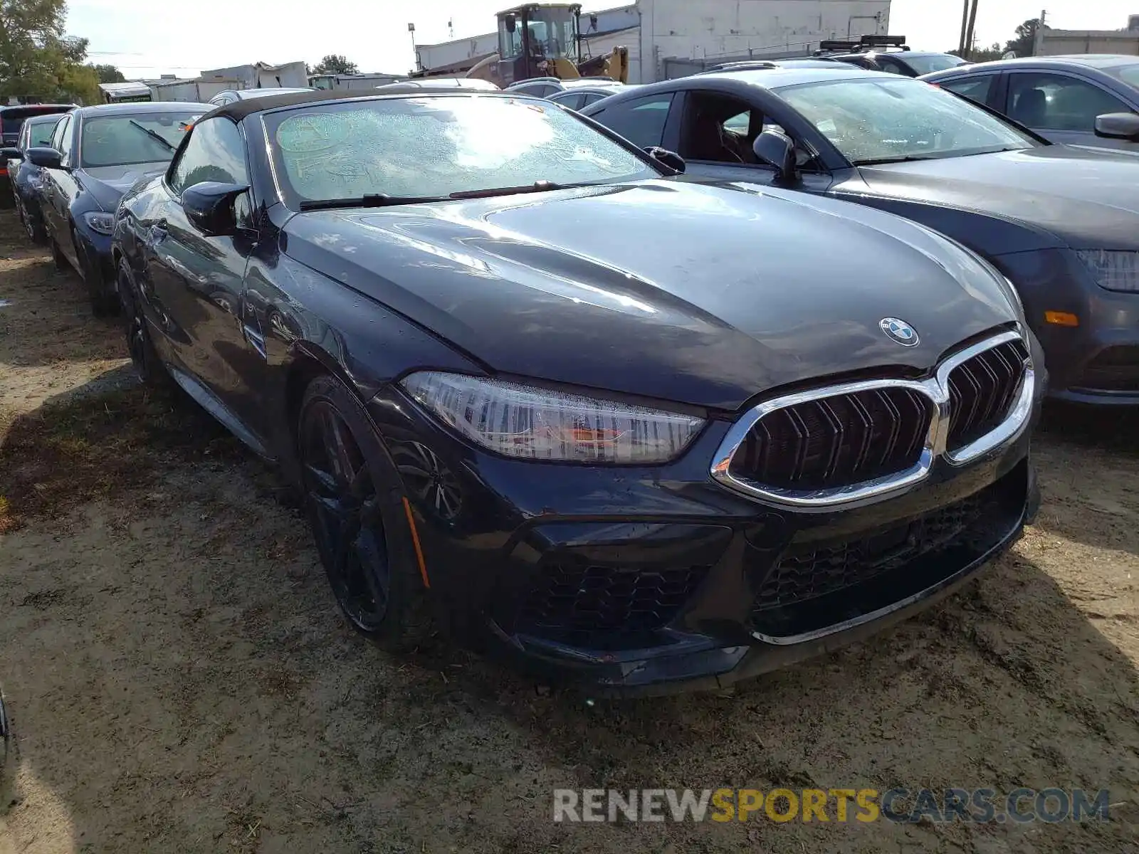 1 Photograph of a damaged car WBSDZ0C04LCD92787 BMW M8 2020