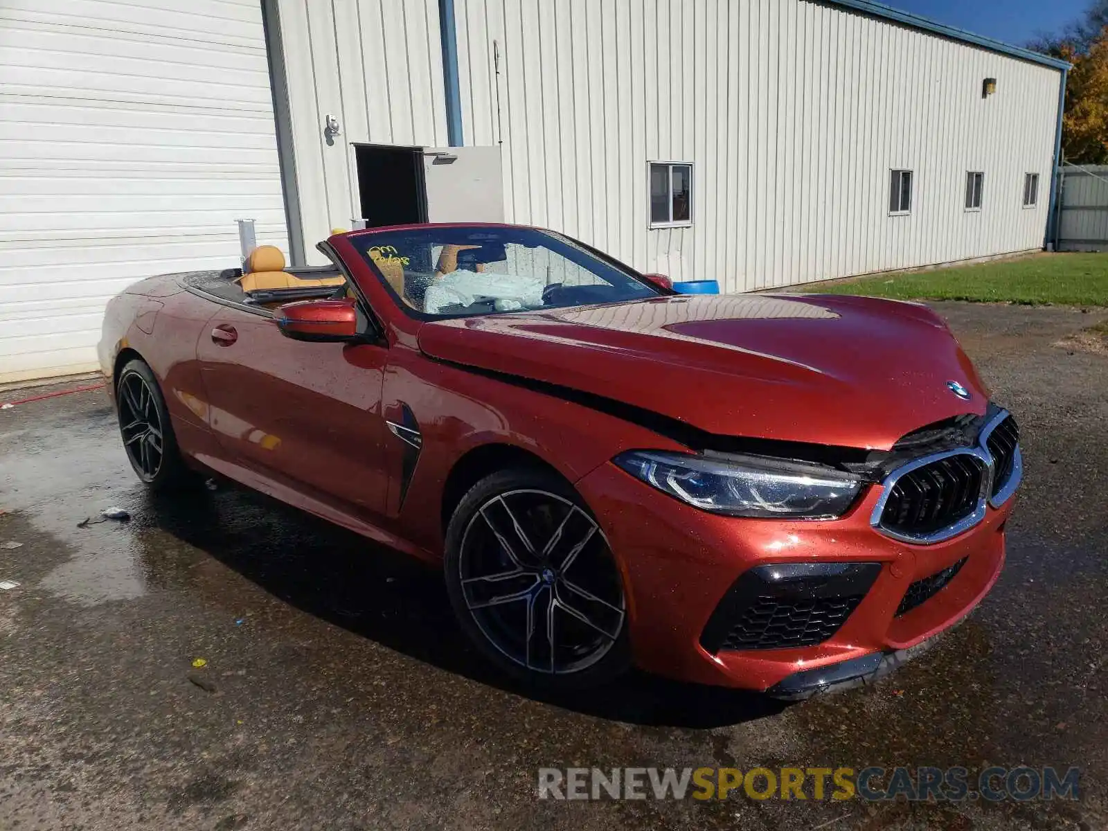 1 Photograph of a damaged car WBSDZ0C06LBM09348 BMW M8 2020