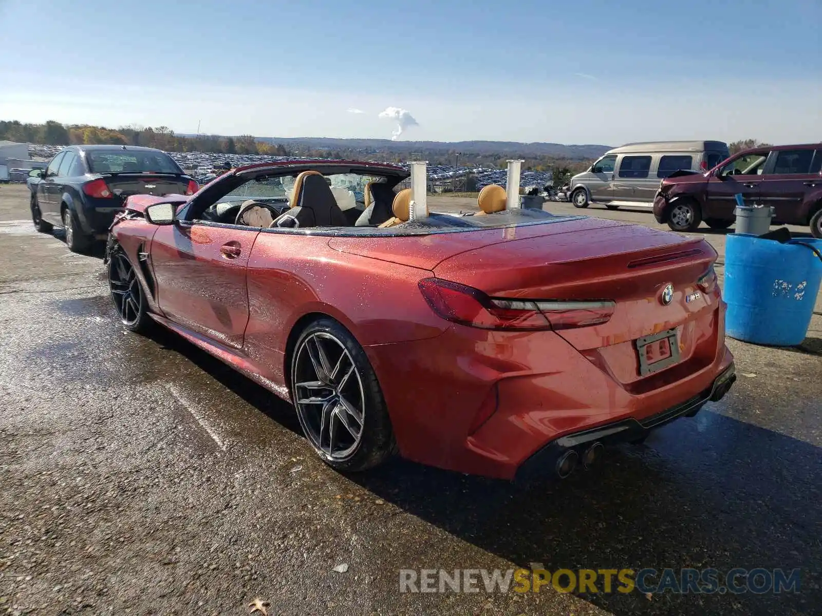 3 Photograph of a damaged car WBSDZ0C06LBM09348 BMW M8 2020