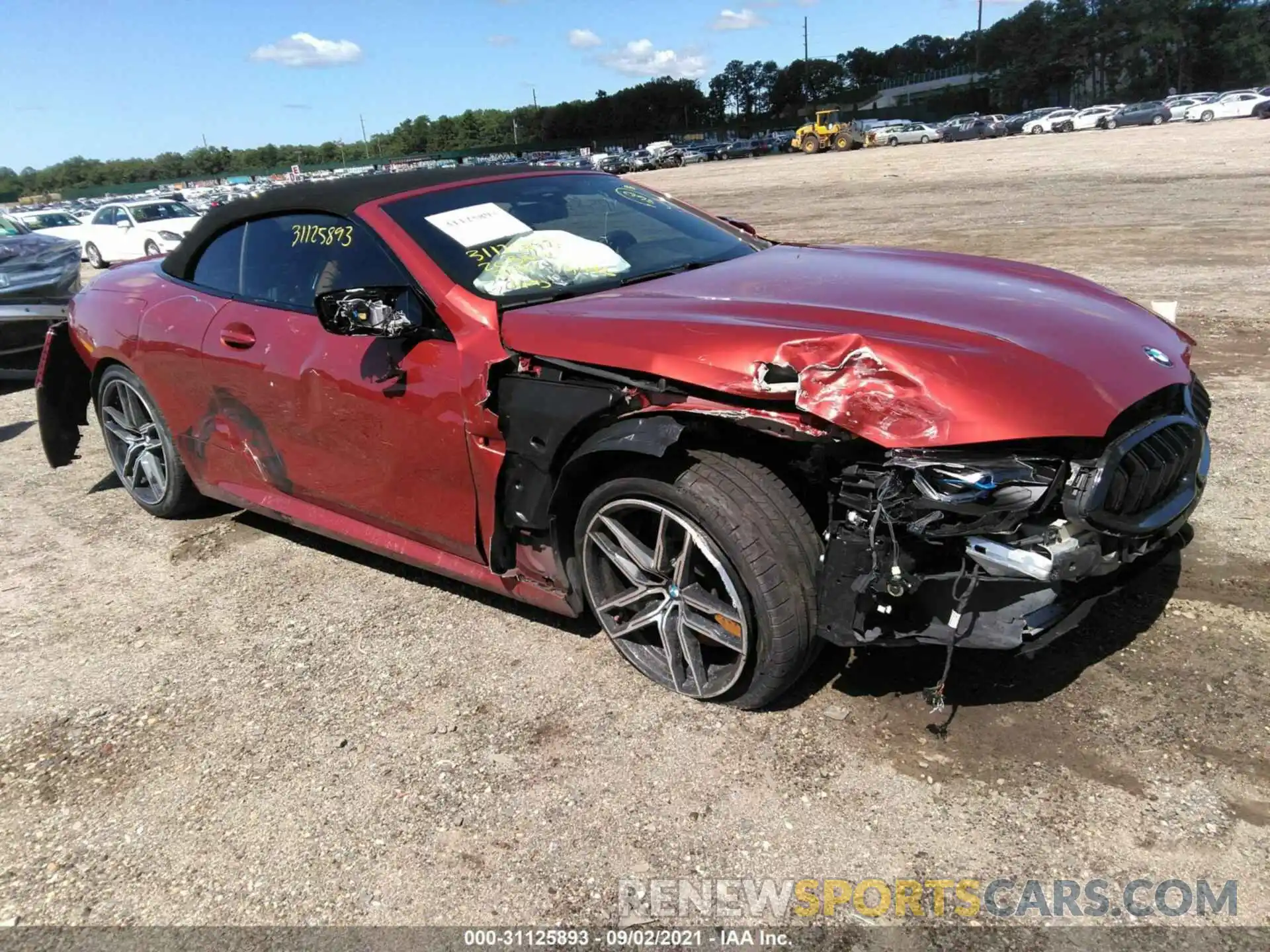 1 Photograph of a damaged car WBSDZ0C06LCD01762 BMW M8 2020