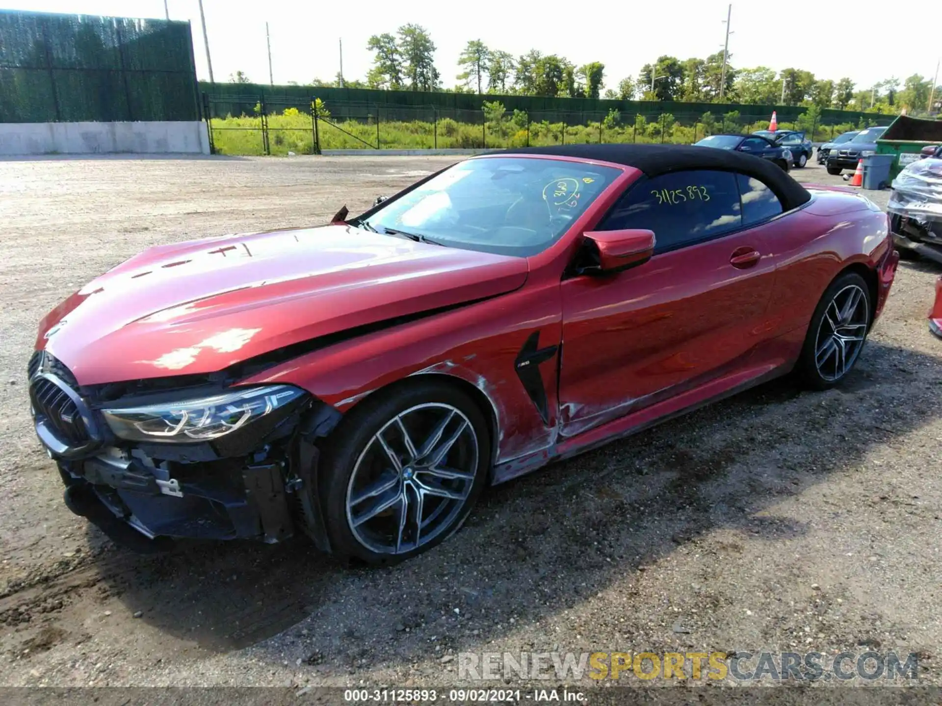 2 Photograph of a damaged car WBSDZ0C06LCD01762 BMW M8 2020