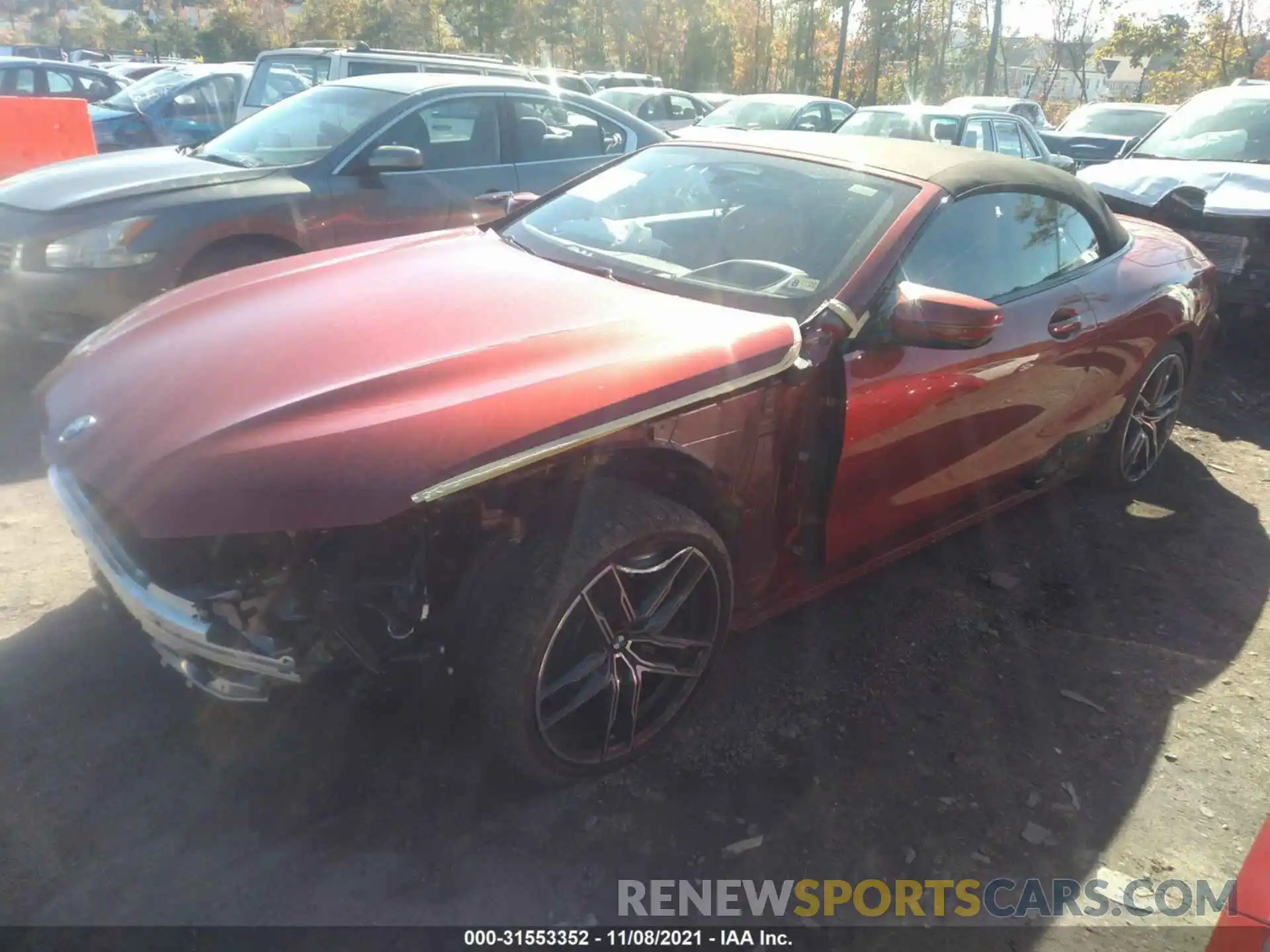 2 Photograph of a damaged car WBSDZ0C08LBM09383 BMW M8 2020