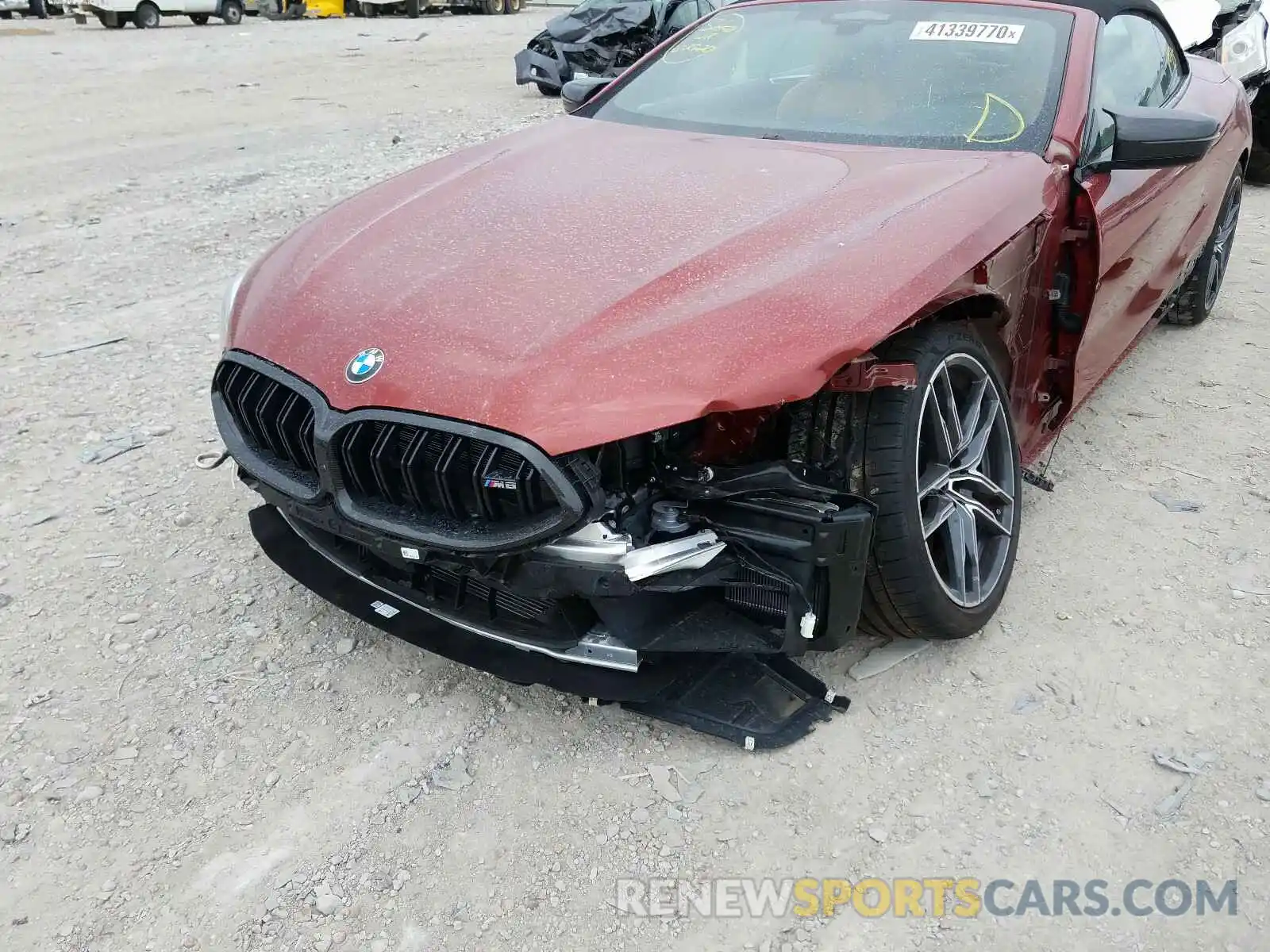 9 Фотография поврежденного автомобиля WBSDZ0C09LCD09550 BMW M8 2020