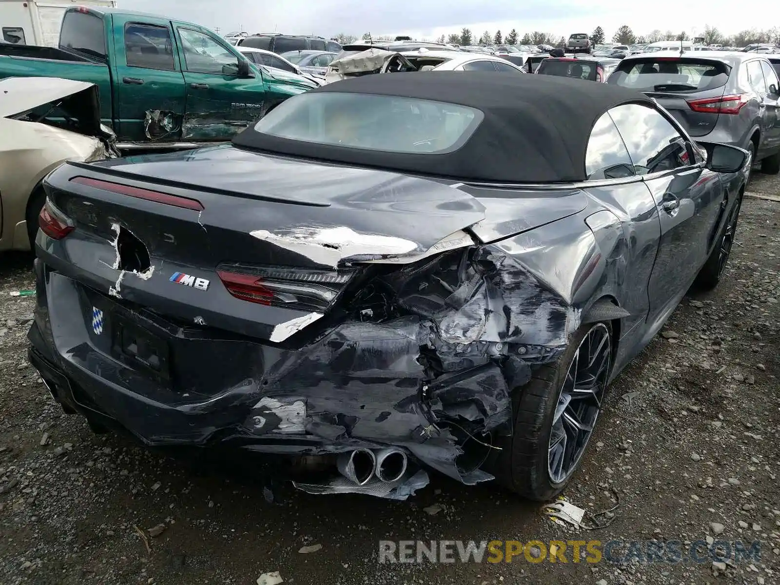 4 Фотография поврежденного автомобиля WBSDZ0C09LCD57565 BMW M8 2020