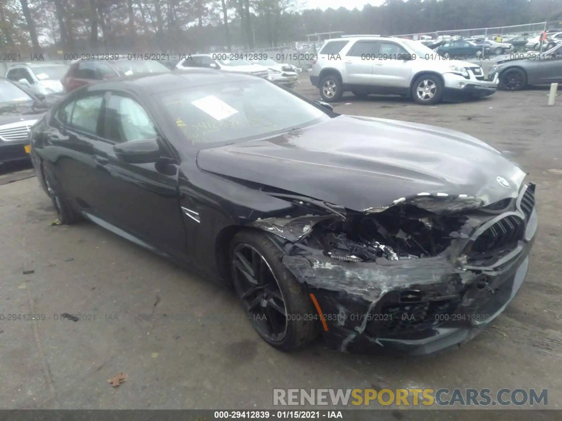 1 Photograph of a damaged car WBSGV0C01LCD81058 BMW M8 2020