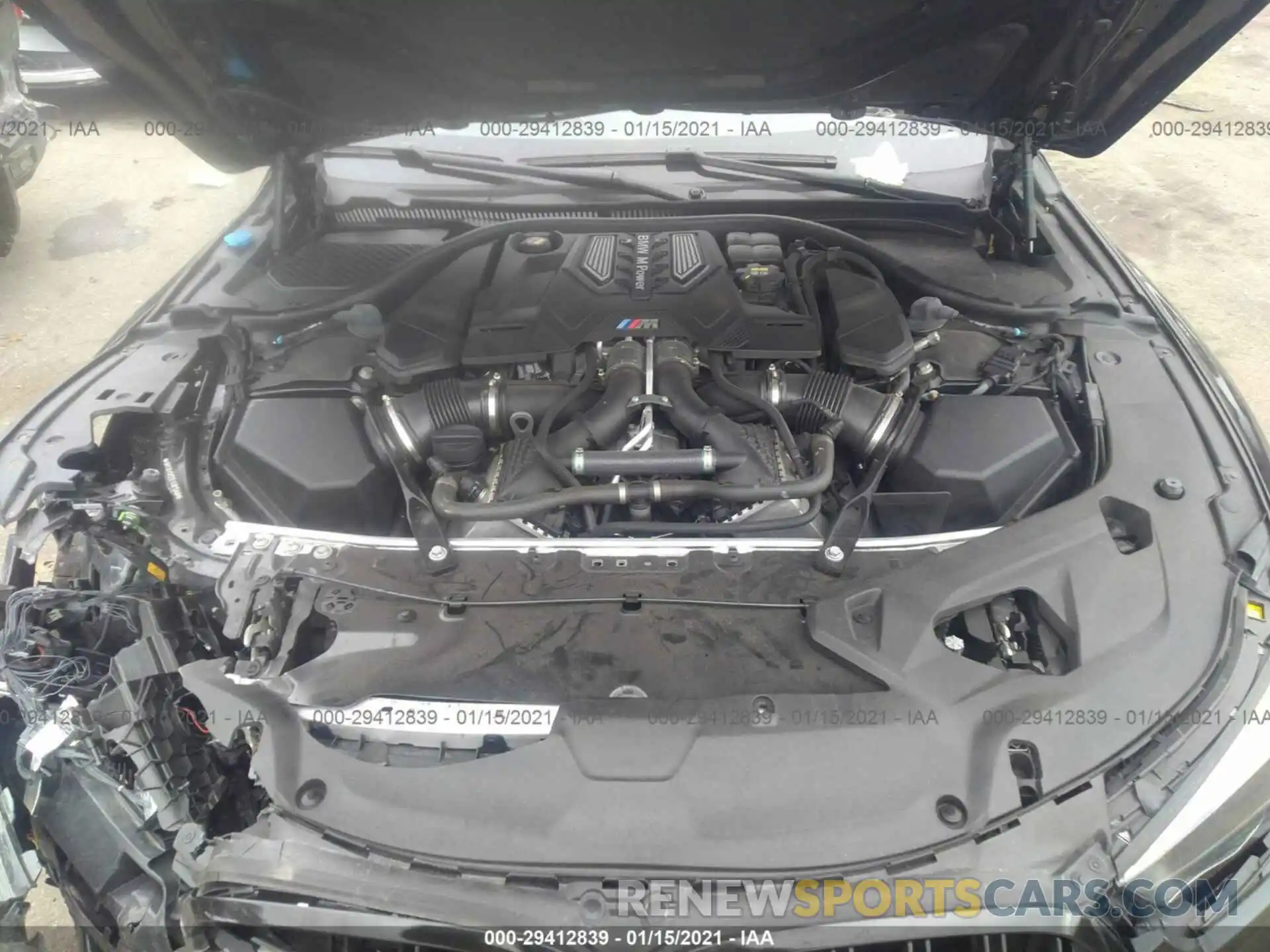 10 Фотография поврежденного автомобиля WBSGV0C01LCD81058 BMW M8 2020