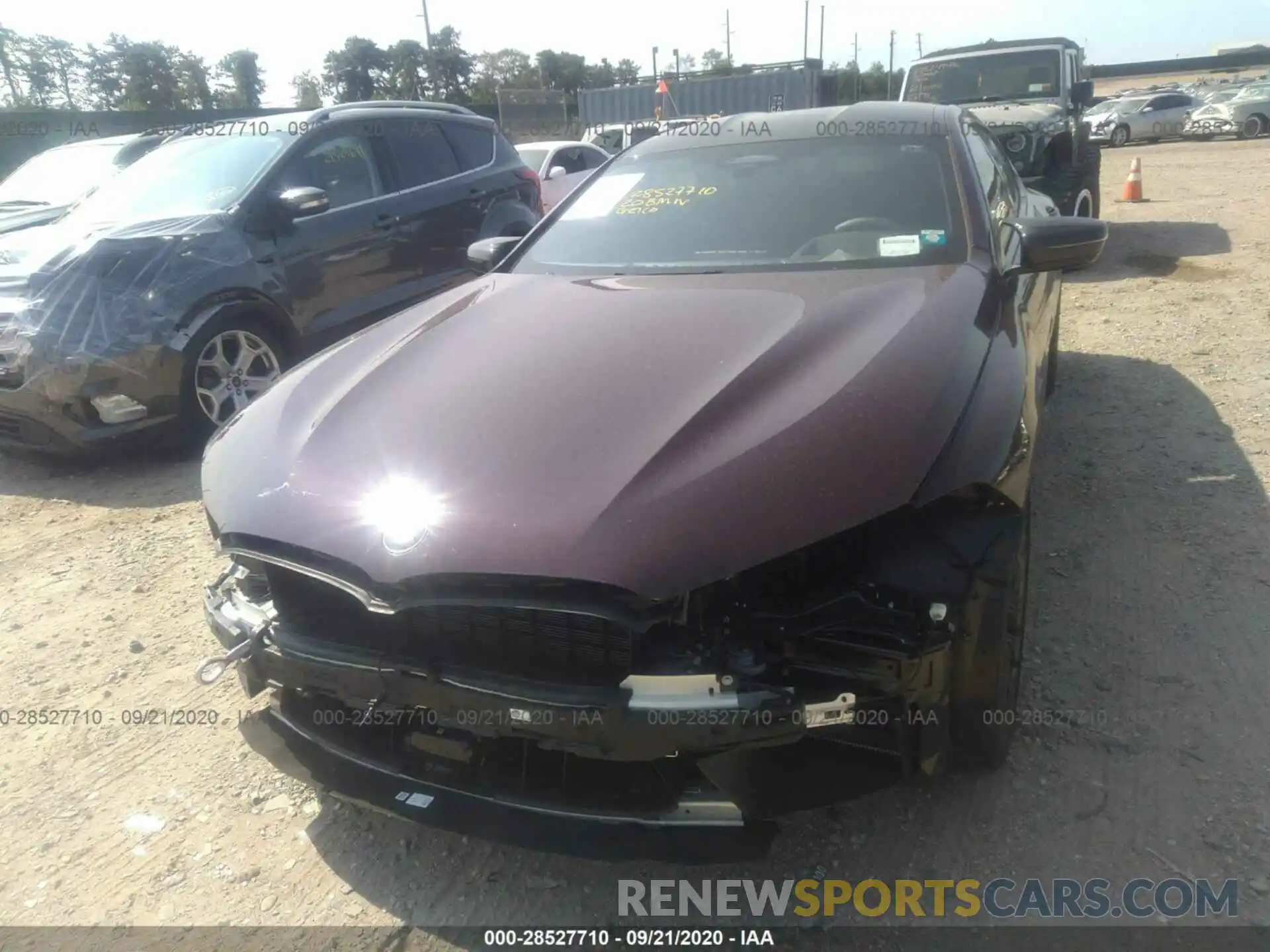 6 Photograph of a damaged car WBSGV0C02LCE54339 BMW M8 2020