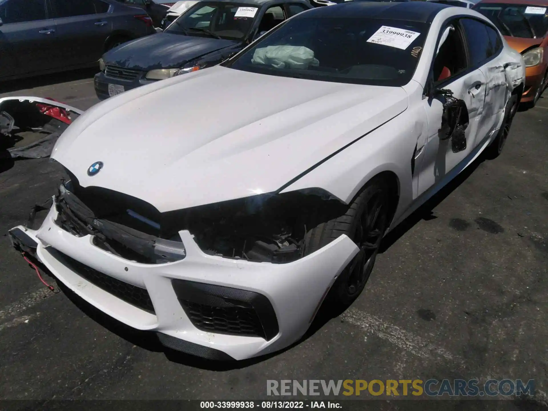 2 Photograph of a damaged car WBSGV0C03LCE15288 BMW M8 2020