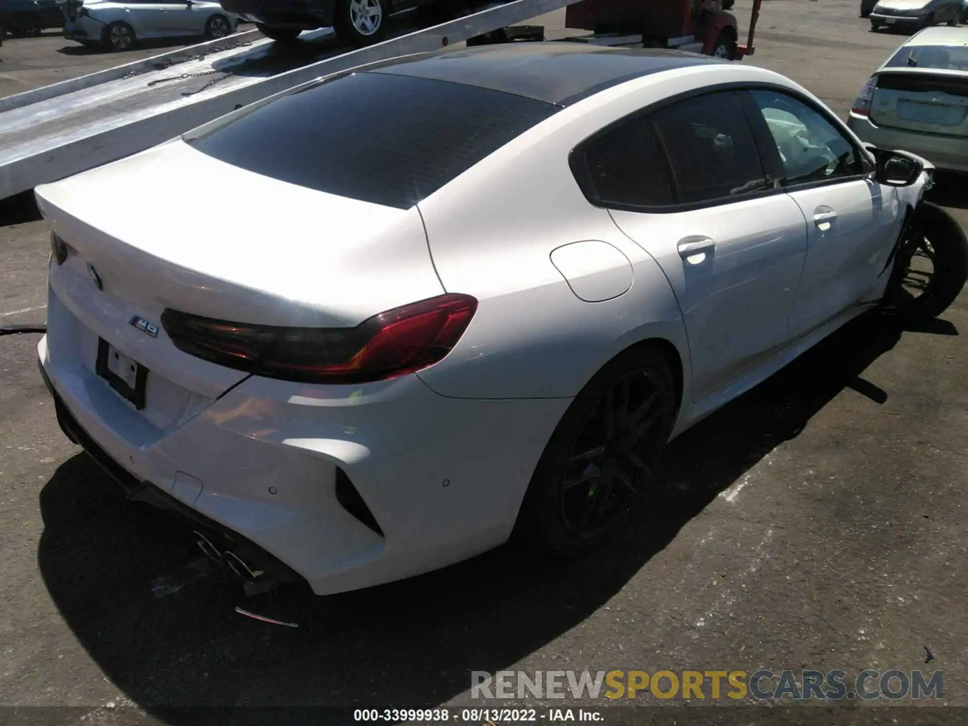 4 Photograph of a damaged car WBSGV0C03LCE15288 BMW M8 2020