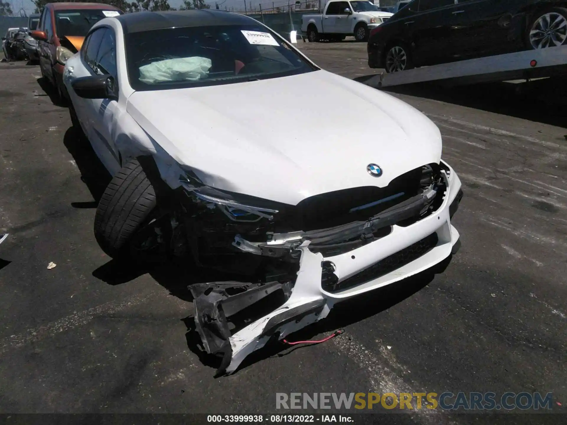 6 Photograph of a damaged car WBSGV0C03LCE15288 BMW M8 2020