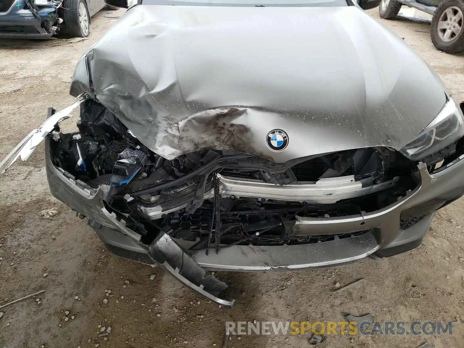 9 Фотография поврежденного автомобиля WBSGV0C03LCE26355 BMW M8 2020