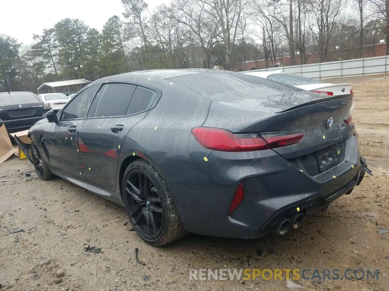 3 Photograph of a damaged car WBSGV0C05LCD94945 BMW M8 2020