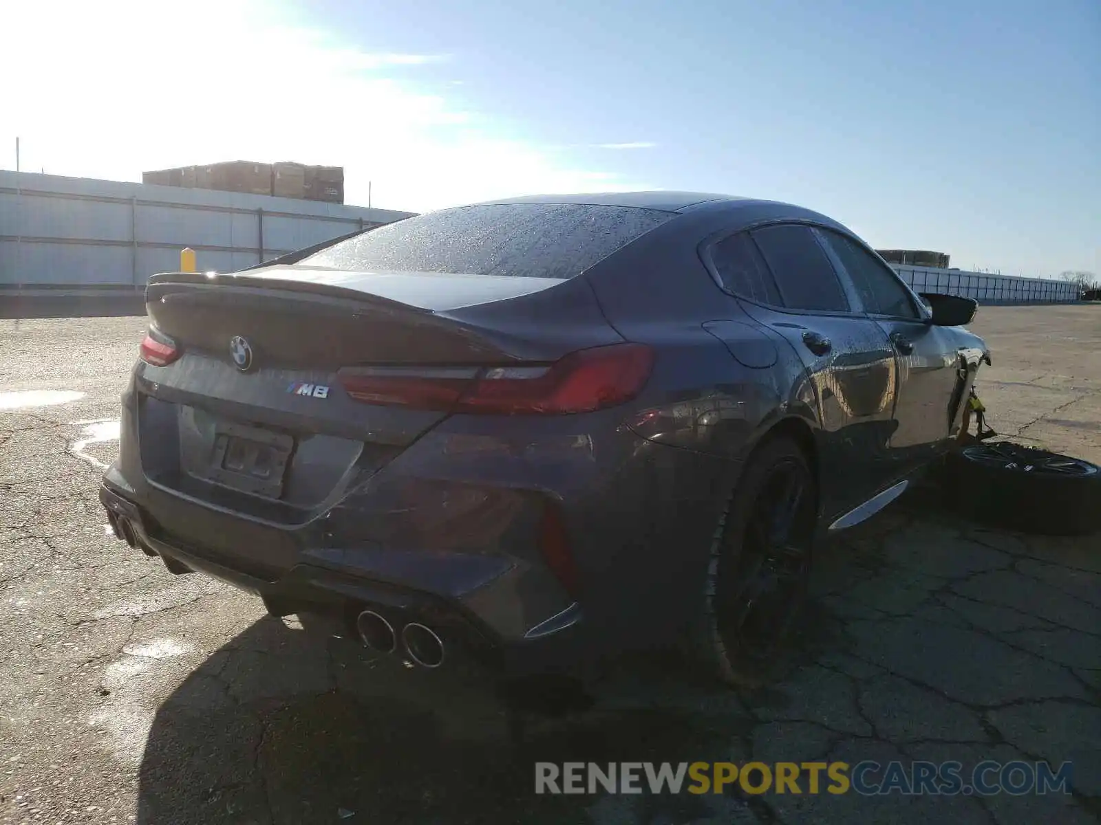 4 Photograph of a damaged car WBSGV0C06LCE29928 BMW M8 2020