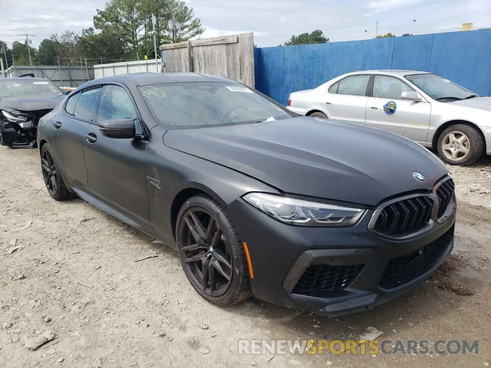 1 Photograph of a damaged car WBSGV0C08LCE64048 BMW M8 2020