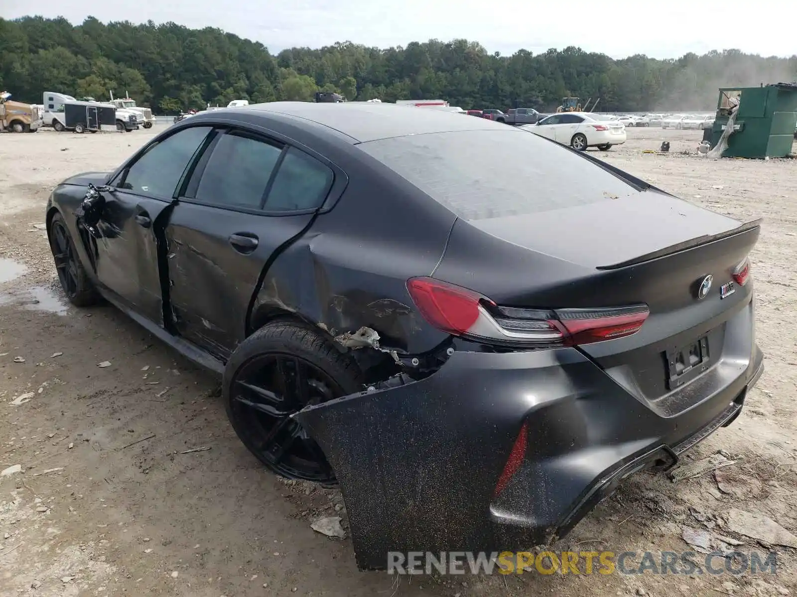 3 Photograph of a damaged car WBSGV0C08LCE64048 BMW M8 2020