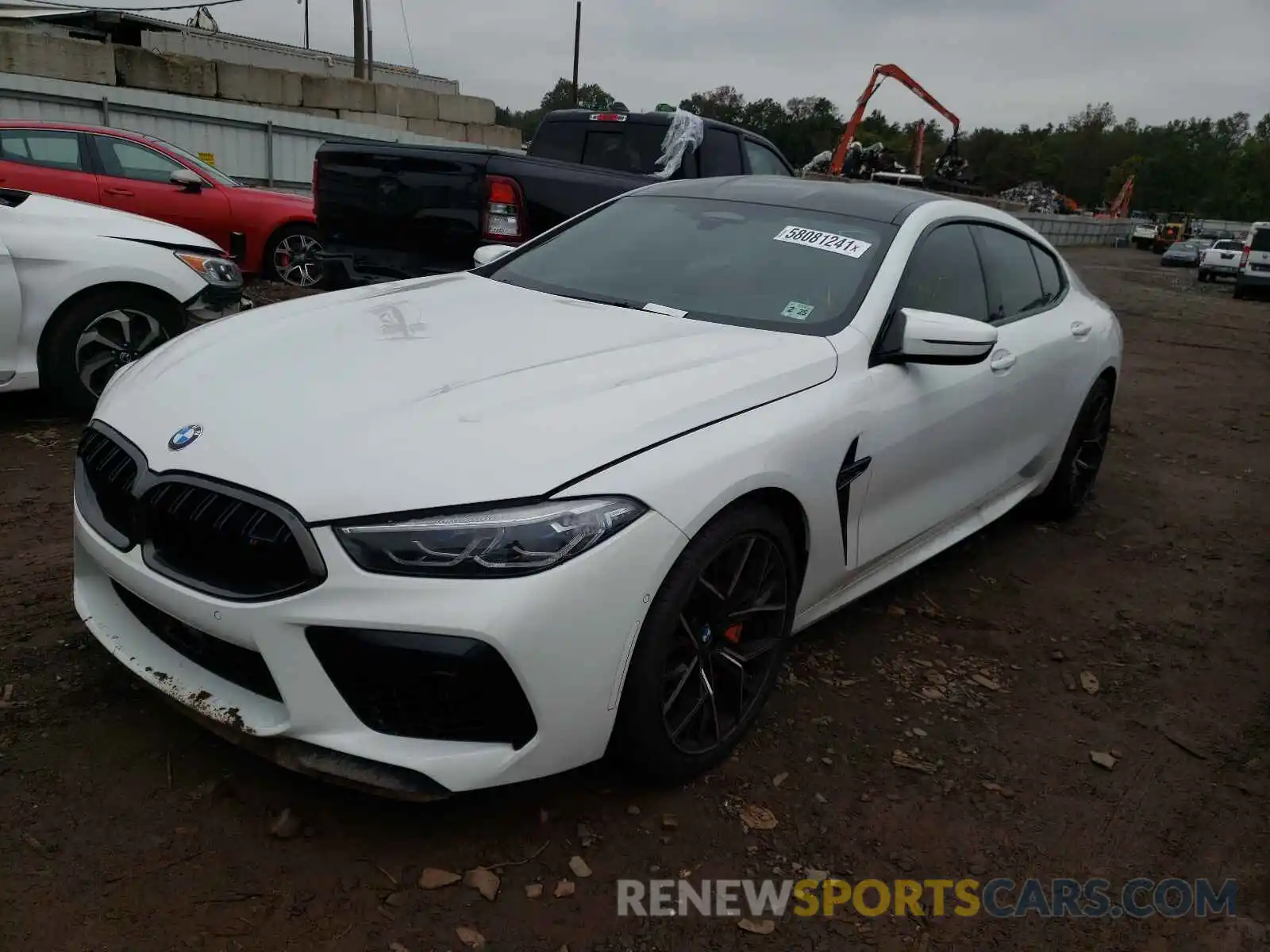 2 Photograph of a damaged car WBSGV0C09LCE00665 BMW M8 2020