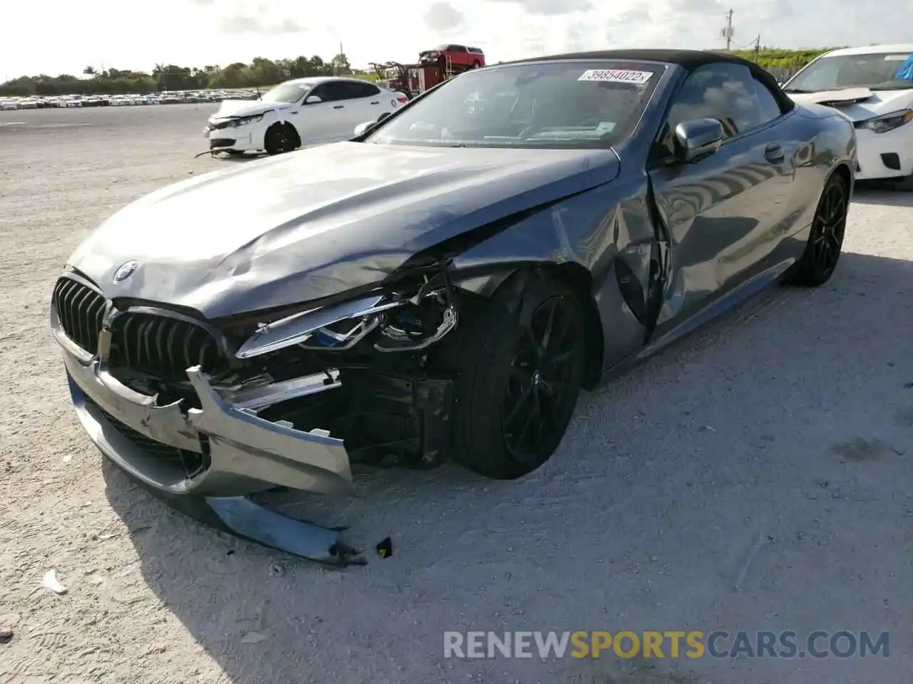 2 Photograph of a damaged car WBAFY4C00MCF82918 BMW M8 2021