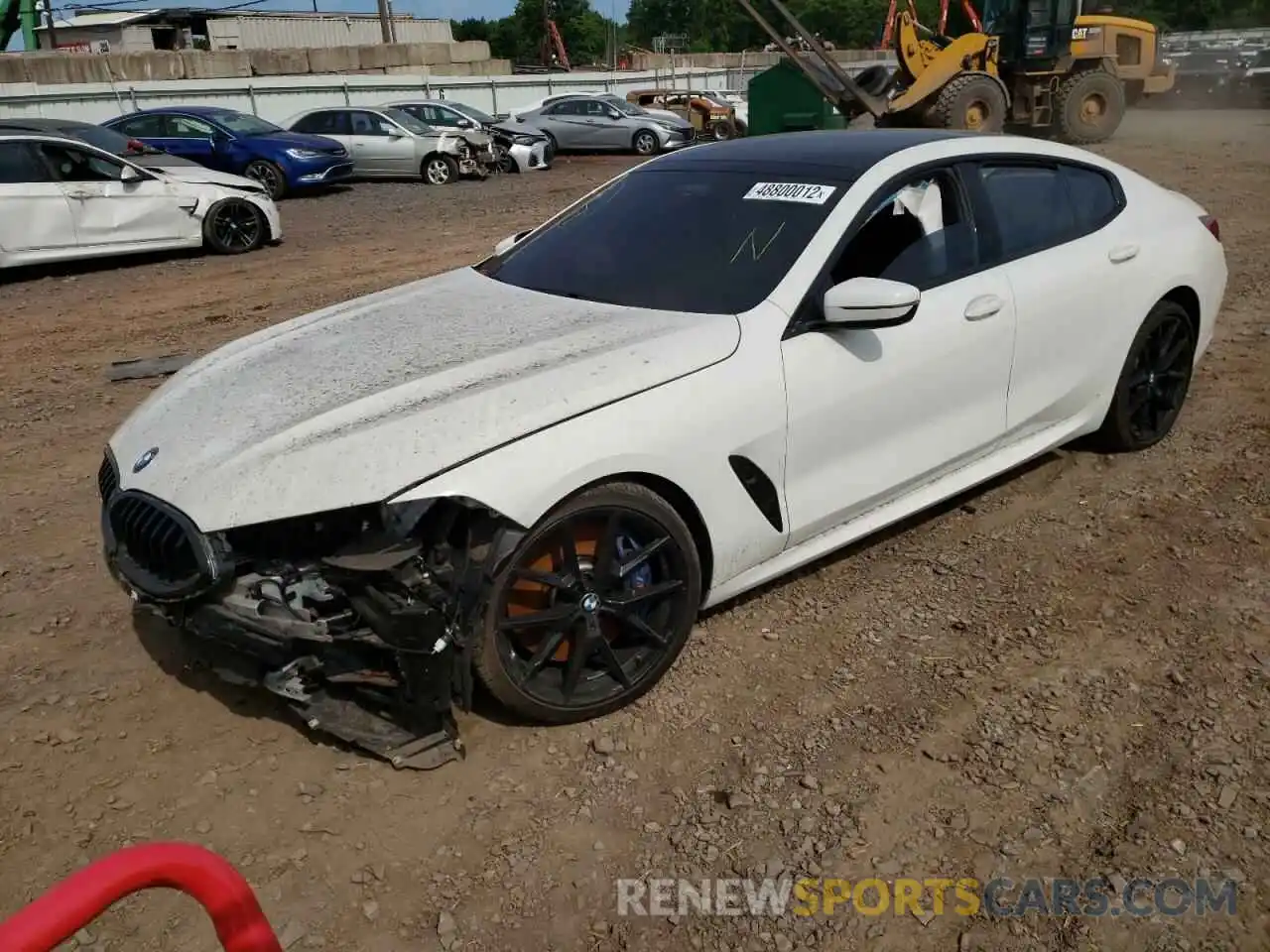 2 Фотография поврежденного автомобиля WBAGV8C00MCF78808 BMW M8 2021