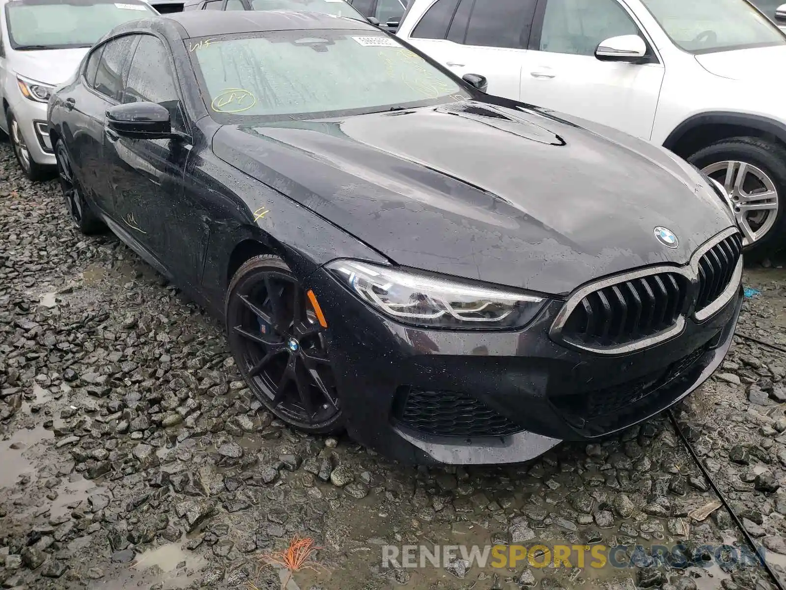 1 Photograph of a damaged car WBAGV8C00MCG41504 BMW M8 2021