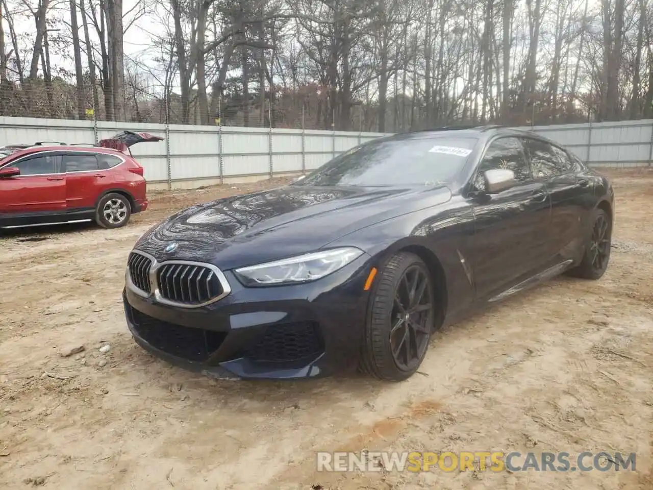 2 Photograph of a damaged car WBAGV8C01MCF26944 BMW M8 2021