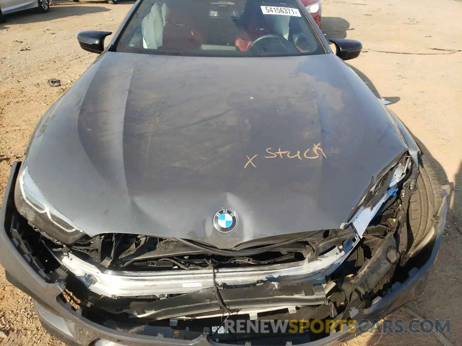 7 Photograph of a damaged car WBSGV0C00MCF56515 BMW M8 2021