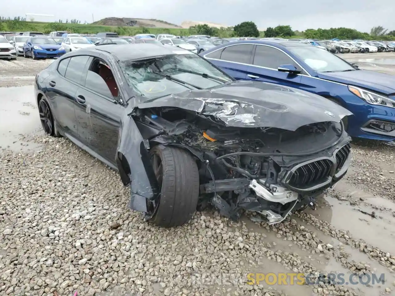 9 Photograph of a damaged car WBSGV0C01MCG15779 BMW M8 2021