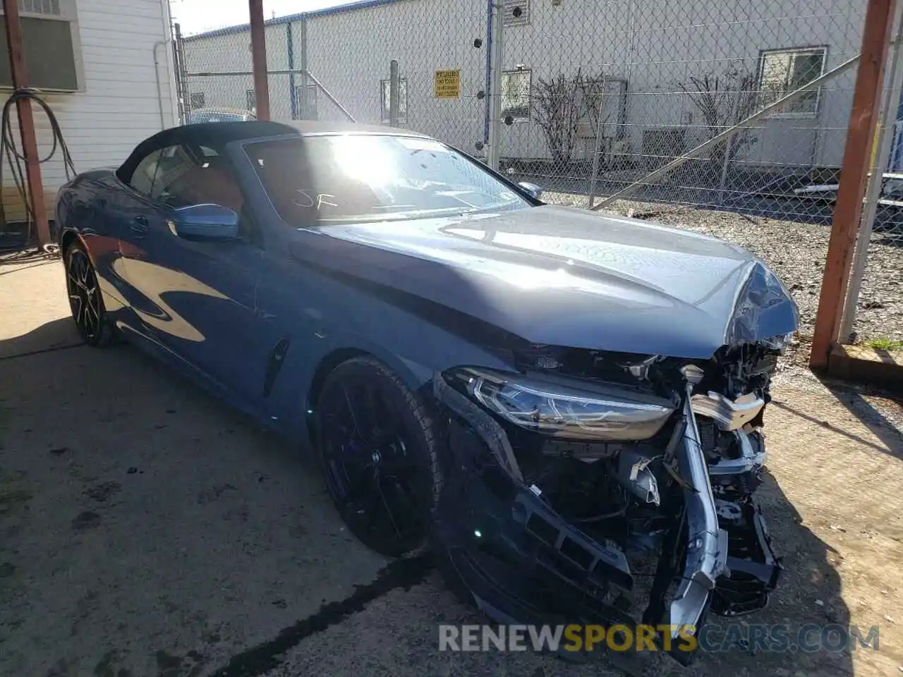 1 Photograph of a damaged car WBAFY4C06NCH91310 BMW M8 2022