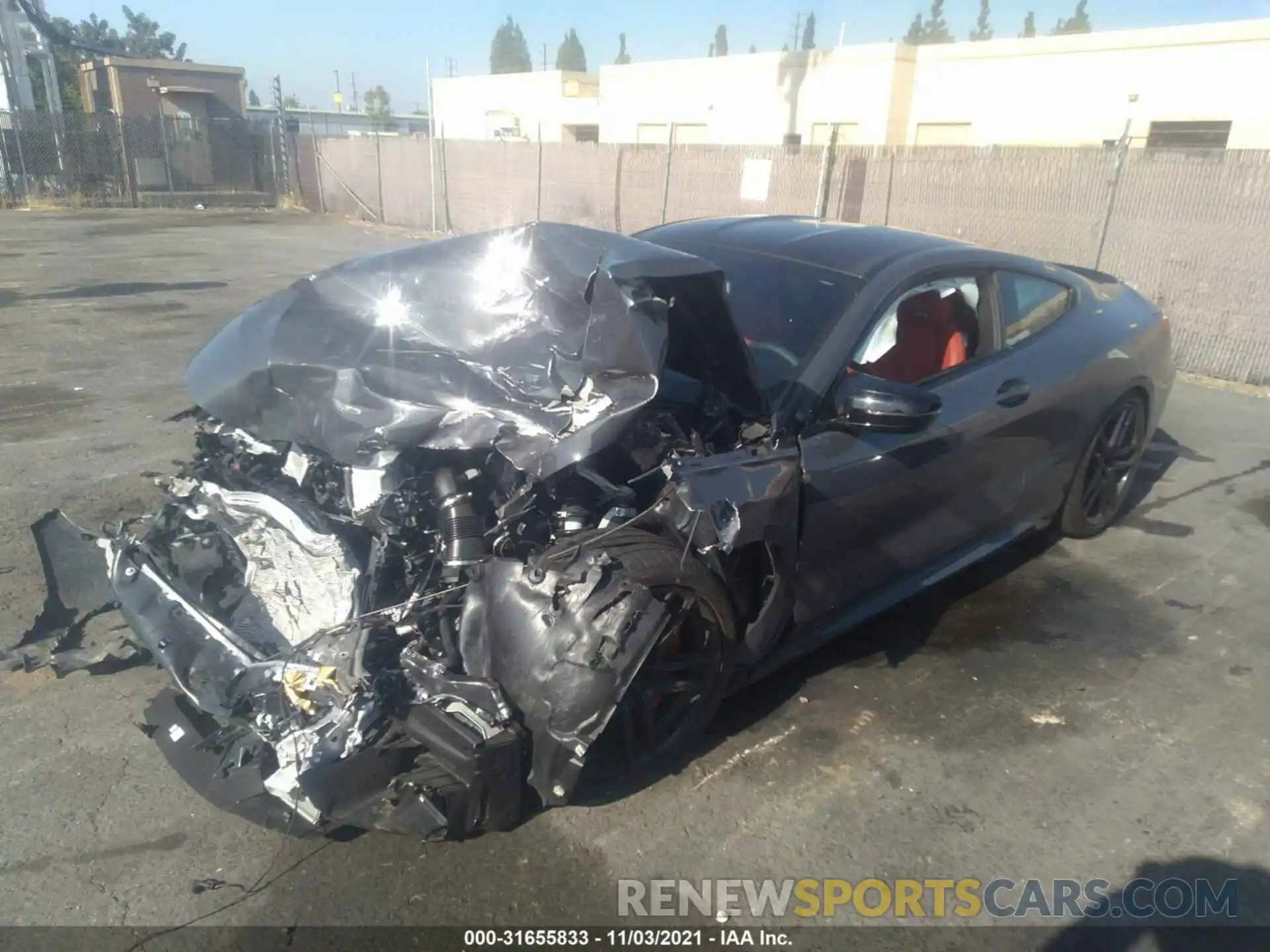 2 Photograph of a damaged car WBSAE0C03NCG84531 BMW M8 2022