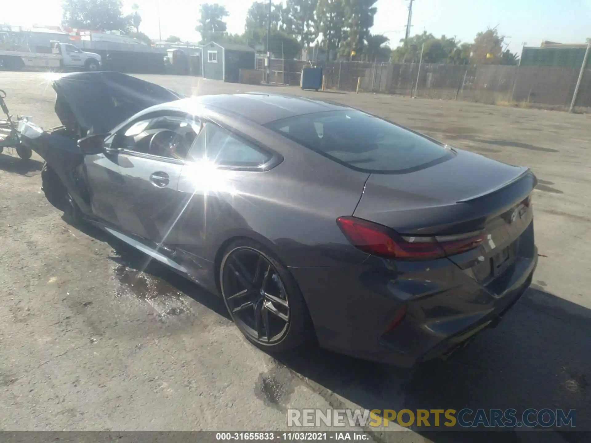 3 Photograph of a damaged car WBSAE0C03NCG84531 BMW M8 2022