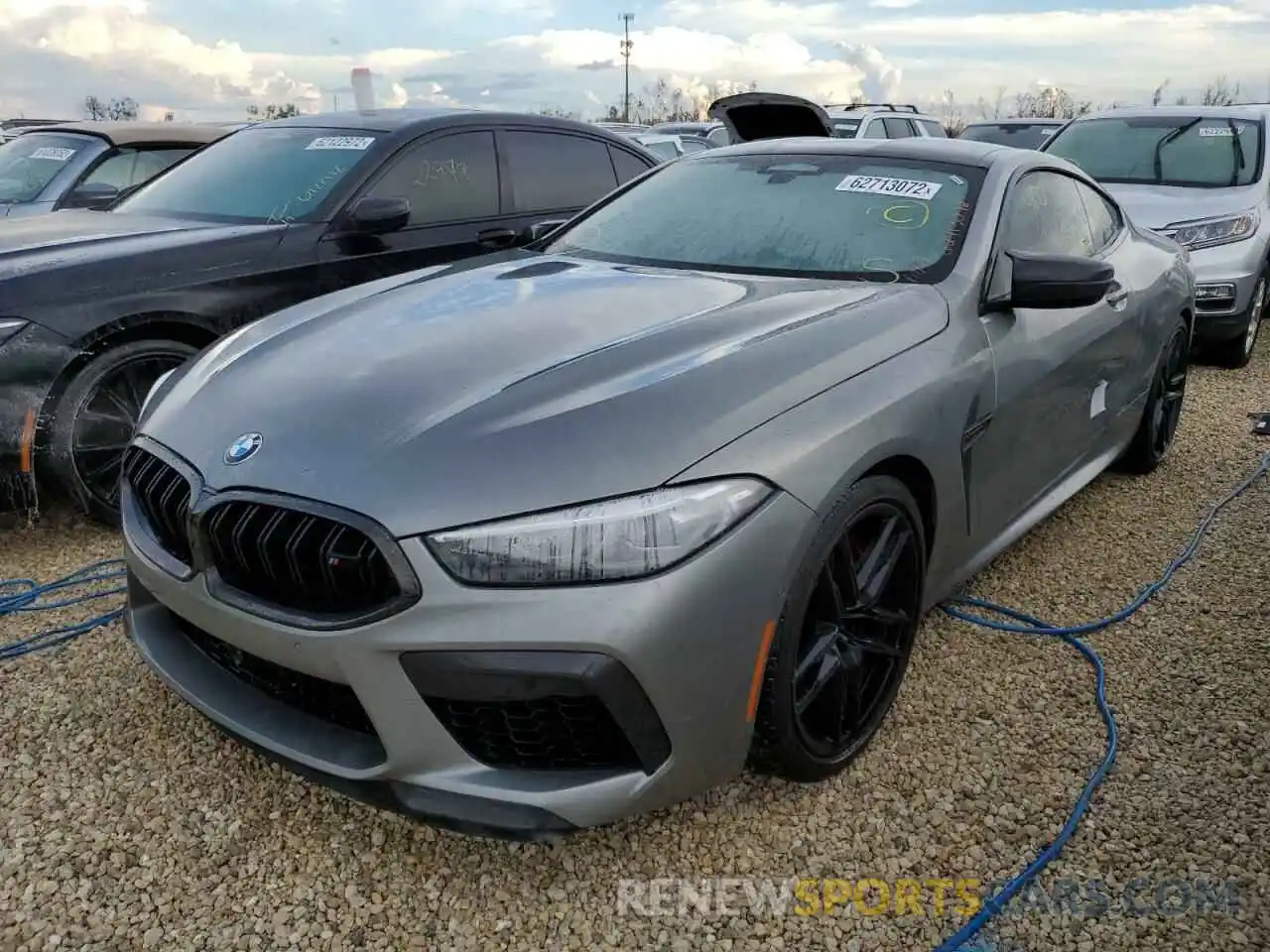 2 Photograph of a damaged car WBSAE0C08NCH30659 BMW M8 2022