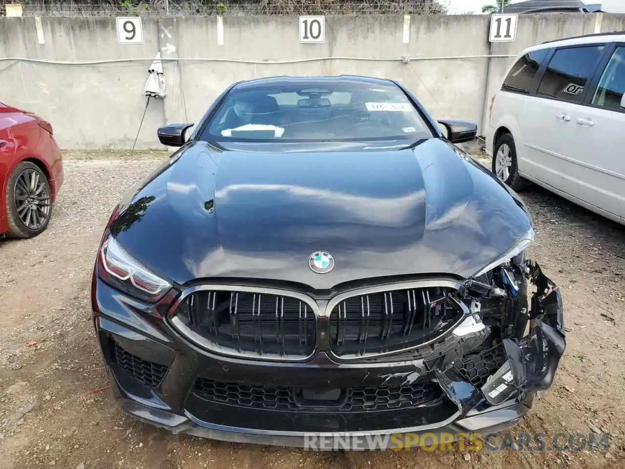 5 Photograph of a damaged car WBSAE0C09NCK17787 BMW M8 2022