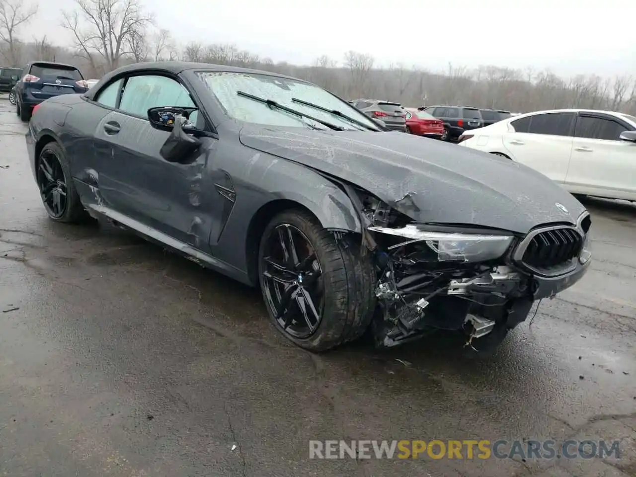 1 Photograph of a damaged car WBSDZ0C03NCG84451 BMW M8 2022