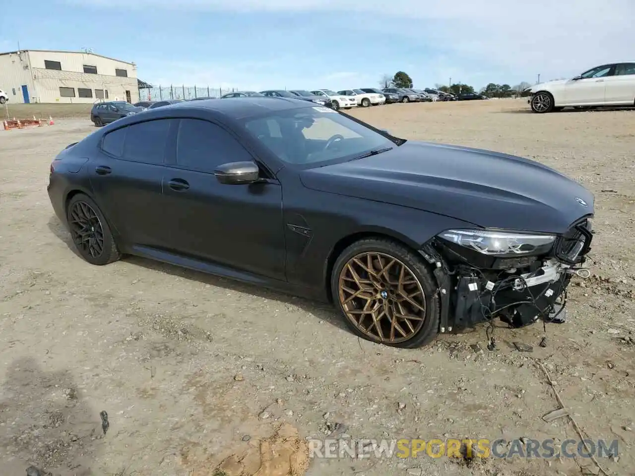 4 Photograph of a damaged car WBSGV0C02NCJ32655 BMW M8 2022