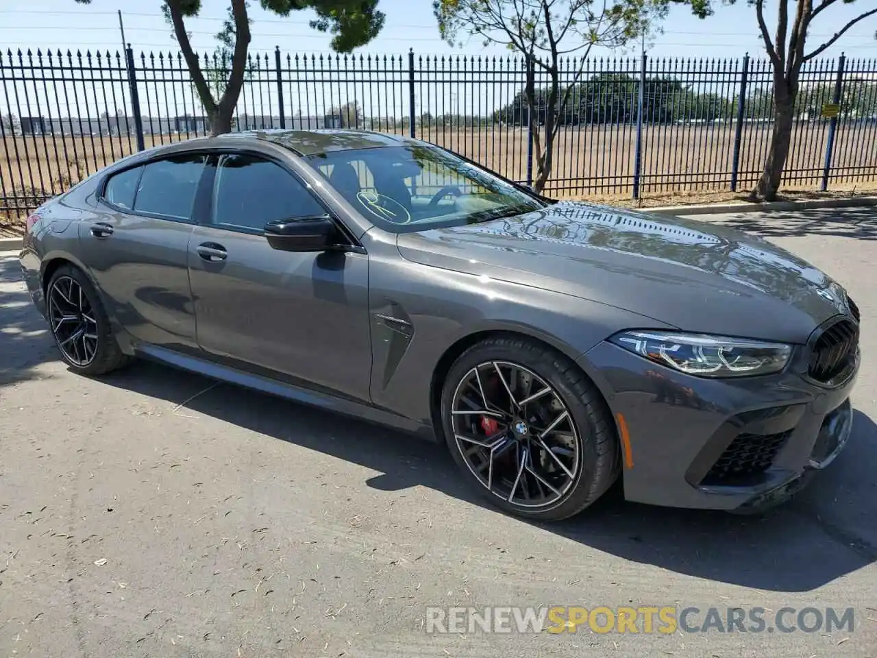 1 Photograph of a damaged car WBSGV0C04NCJ11144 BMW M8 2022