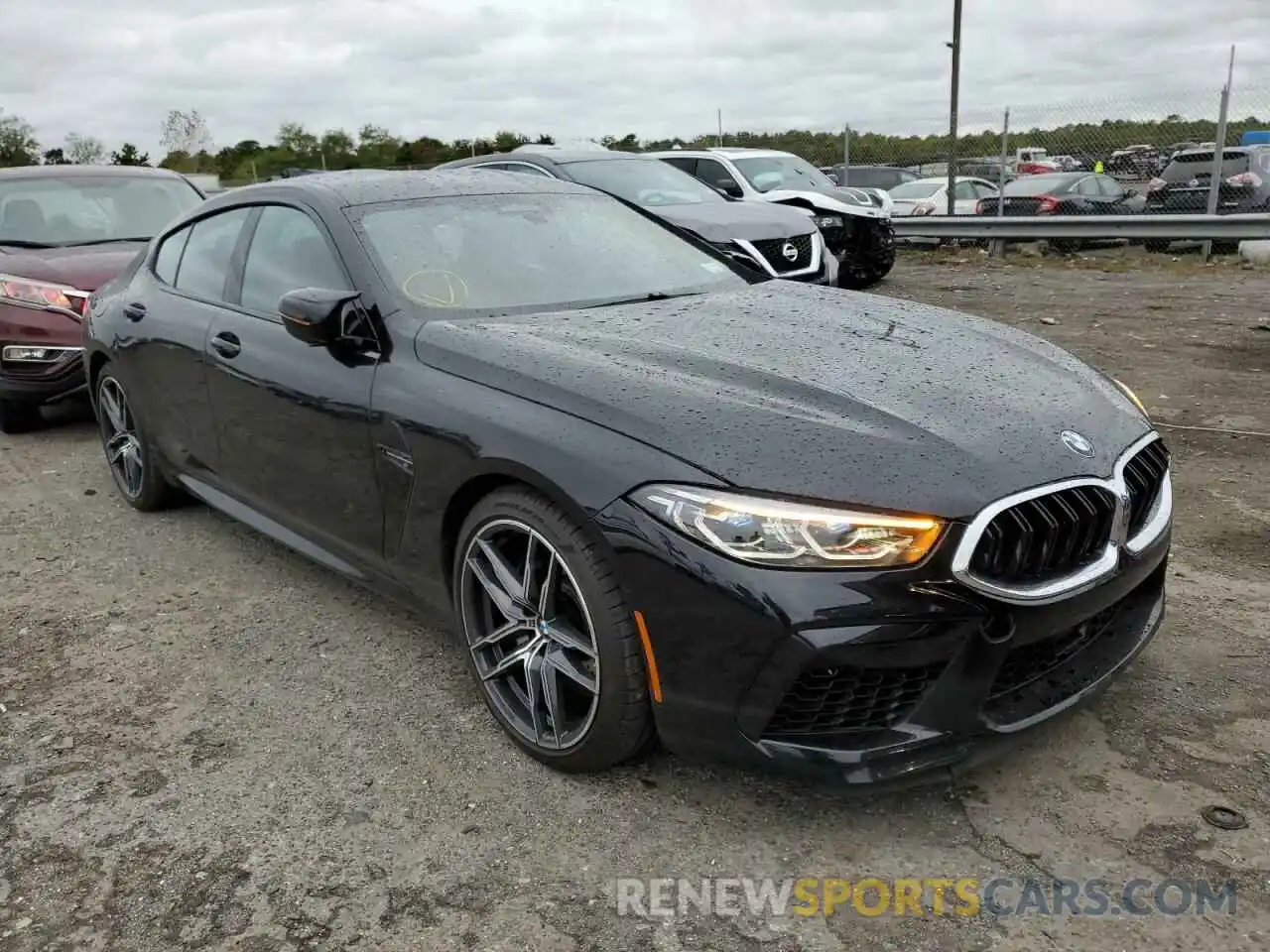 1 Photograph of a damaged car WBSGV0C08NCH18537 BMW M8 2022