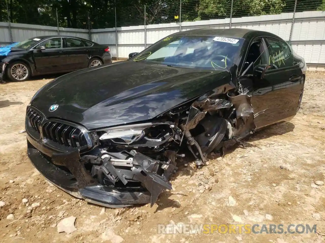 2 Photograph of a damaged car WBSGV0C0XNCH05532 BMW M8 2022