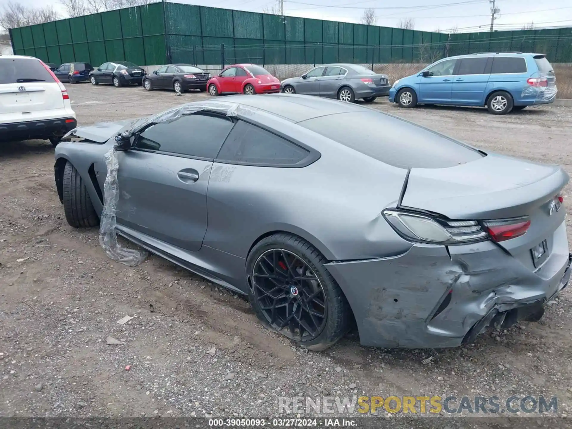 3 Photograph of a damaged car WBSAE0C05PCL87812 BMW M8 2023