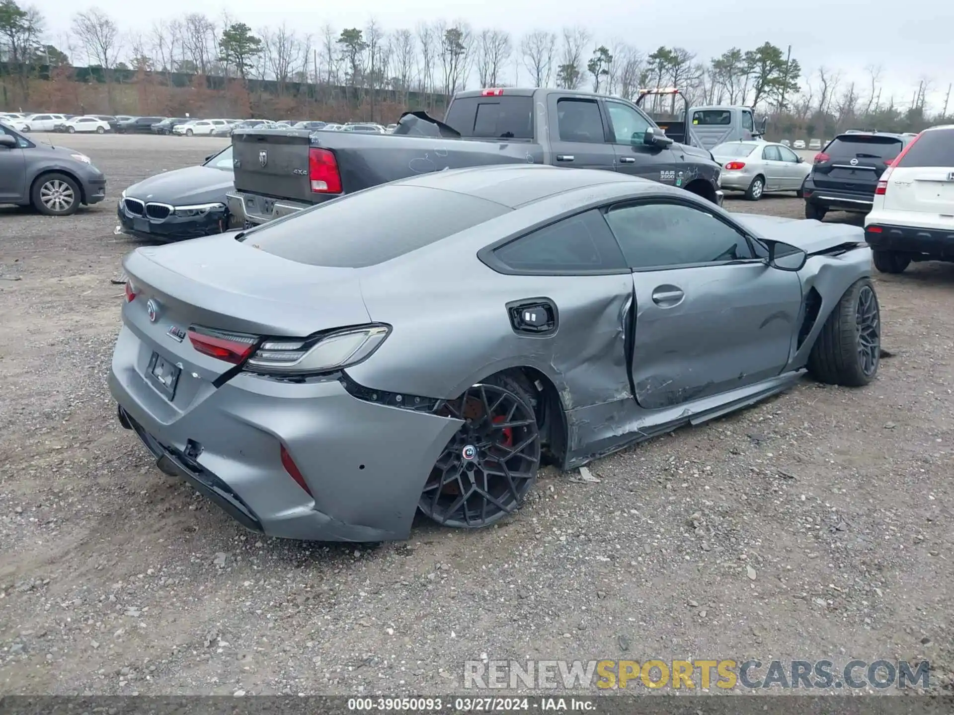 4 Photograph of a damaged car WBSAE0C05PCL87812 BMW M8 2023