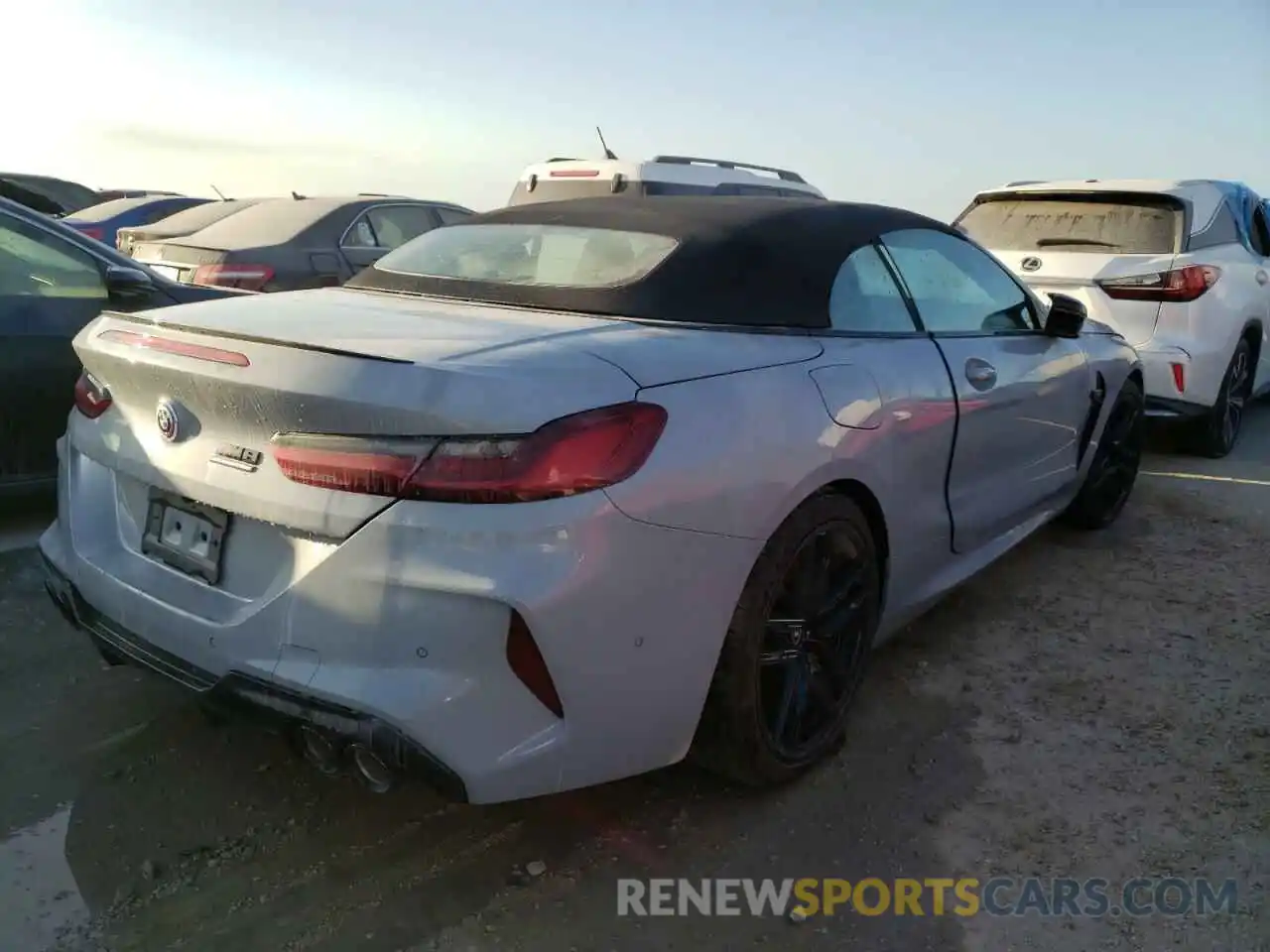 4 Photograph of a damaged car WBSDZ0C01PCL14244 BMW M8 2023