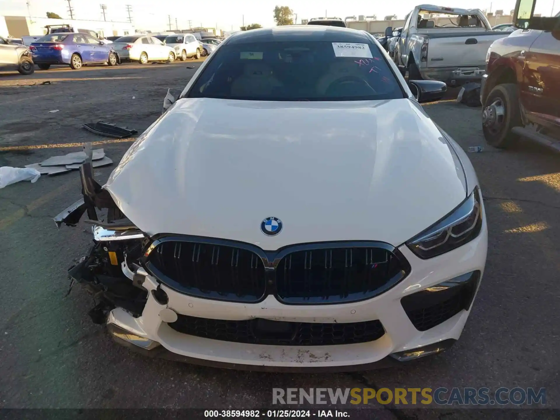 12 Photograph of a damaged car WBSGV0C0XPCL07561 BMW M8 2023