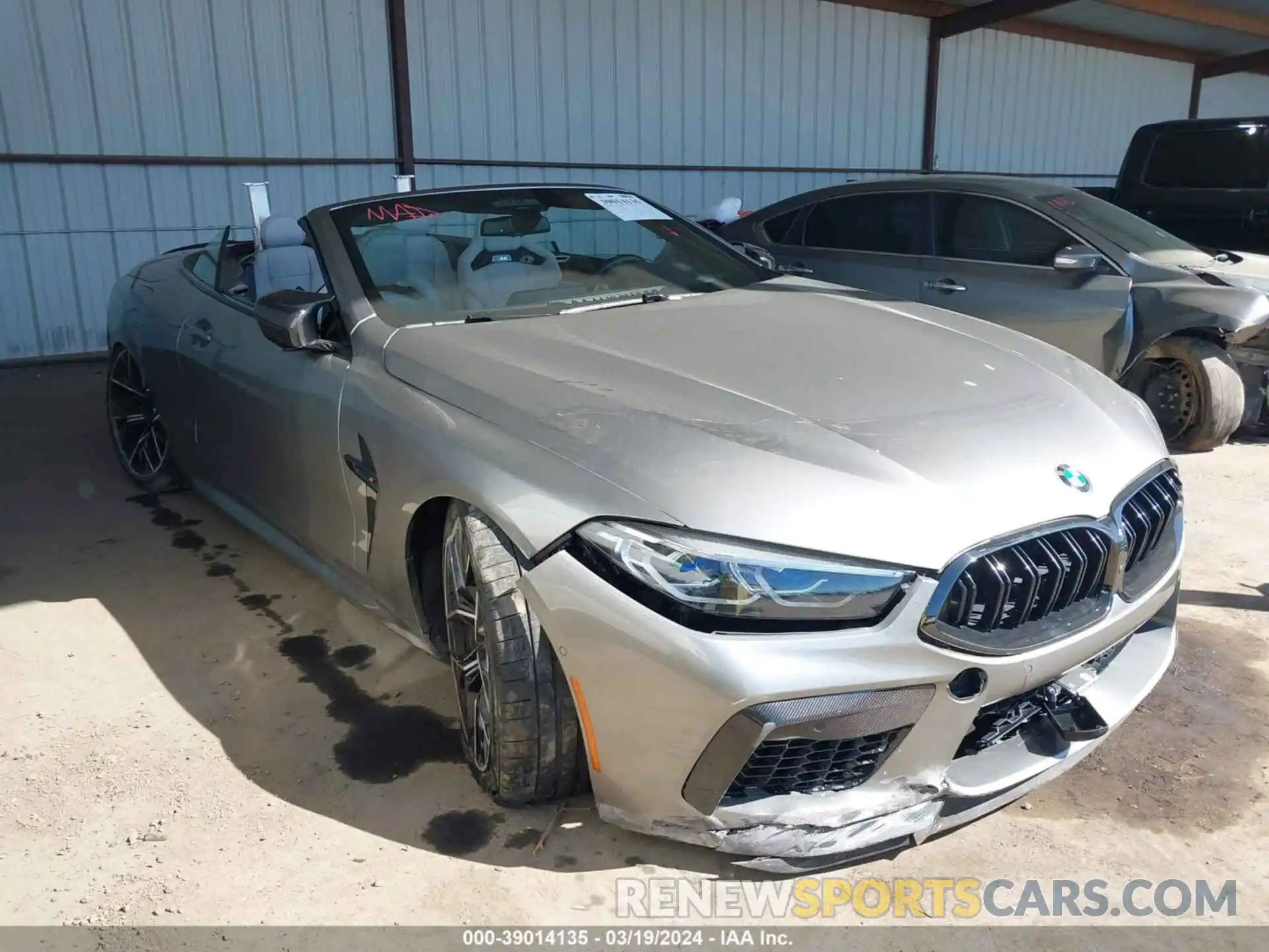 6 Фотография поврежденного автомобиля WBSDZ0C04NCJ44118 BMW M8 CABRIOLET 2022