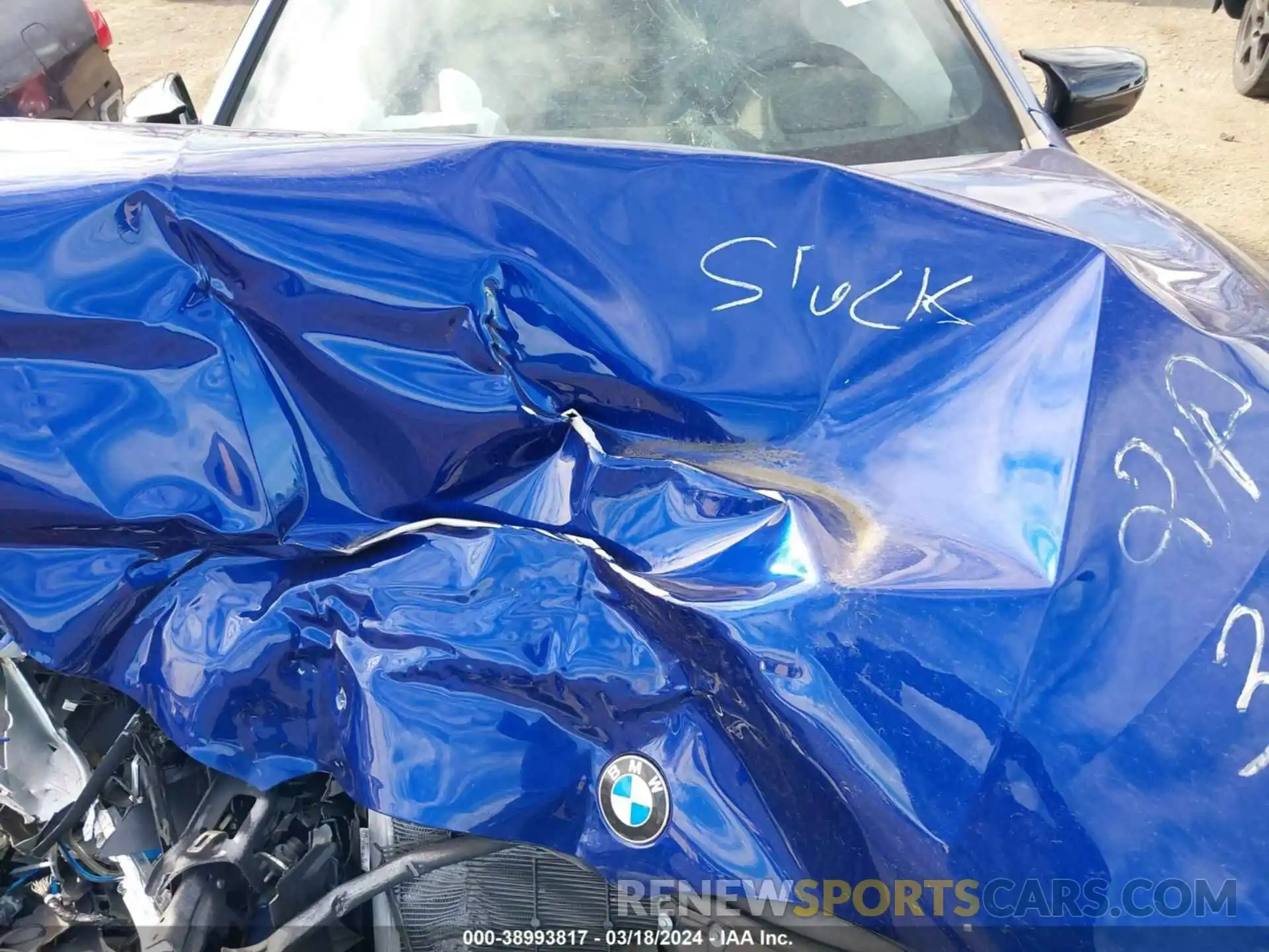 10 Photograph of a damaged car WBSGV0C00NCH01893 BMW M8 GRAN COUPE 2022