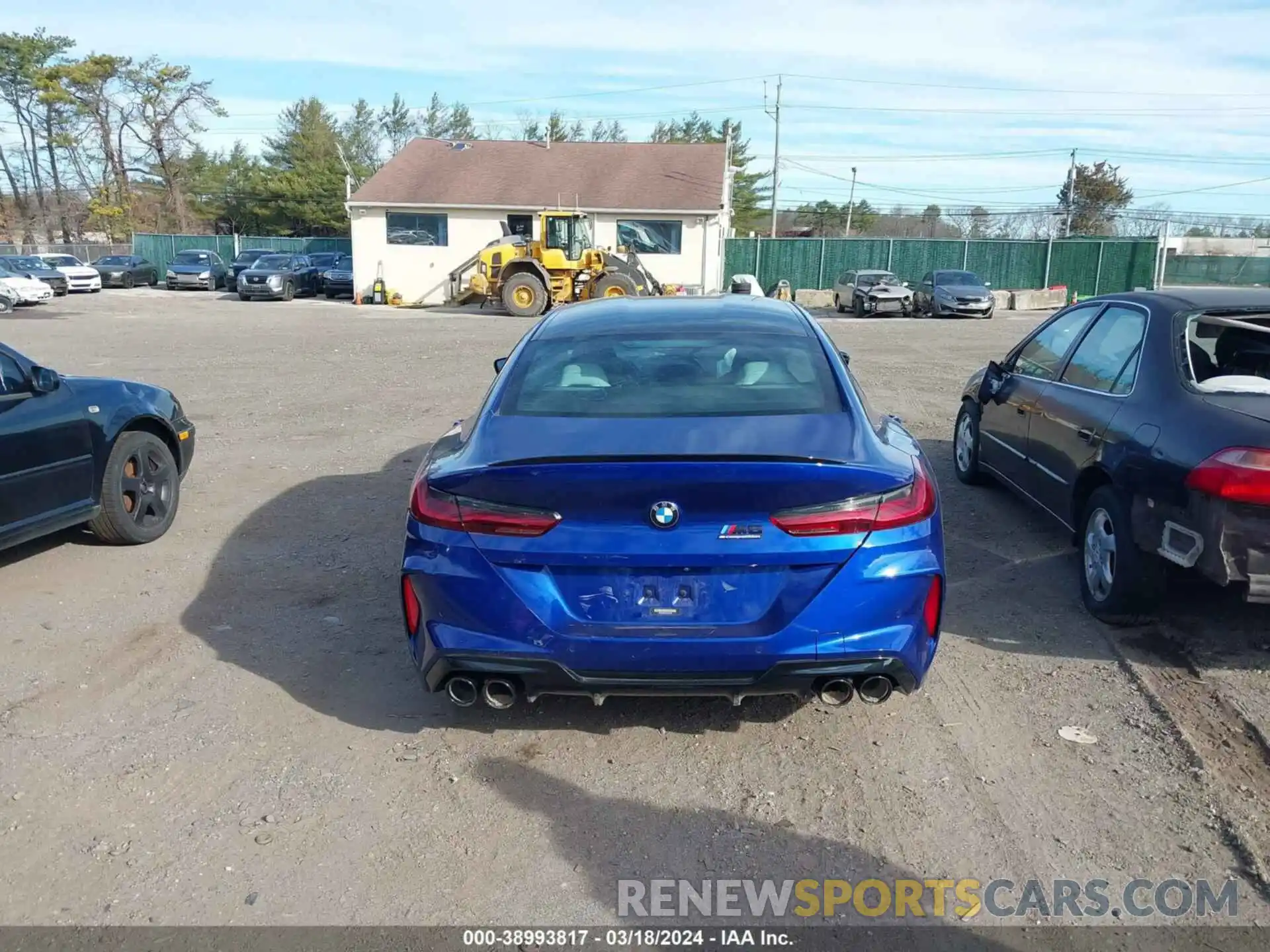 15 Photograph of a damaged car WBSGV0C00NCH01893 BMW M8 GRAN COUPE 2022