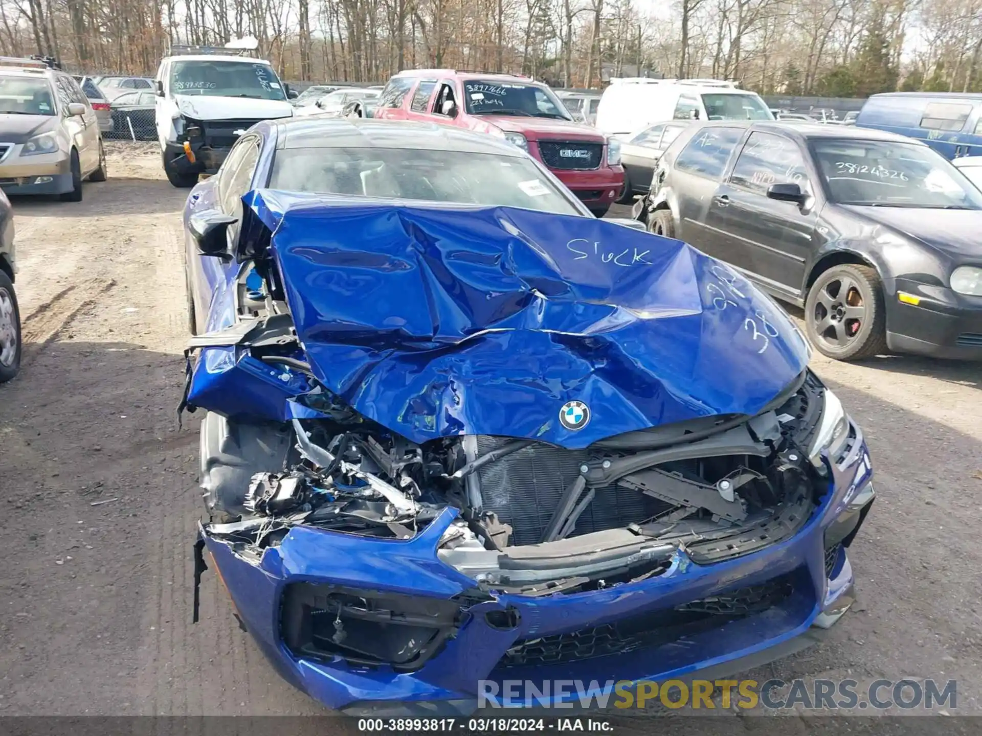 6 Photograph of a damaged car WBSGV0C00NCH01893 BMW M8 GRAN COUPE 2022