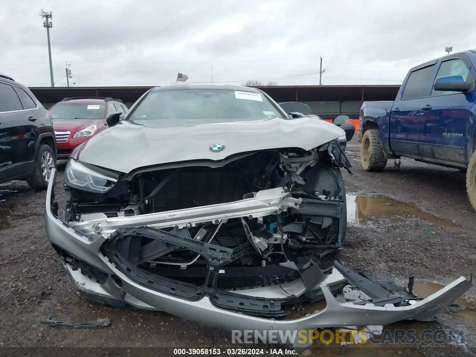 12 Photograph of a damaged car WBSGV0C05NCG79485 BMW M8 GRAN COUPE 2022