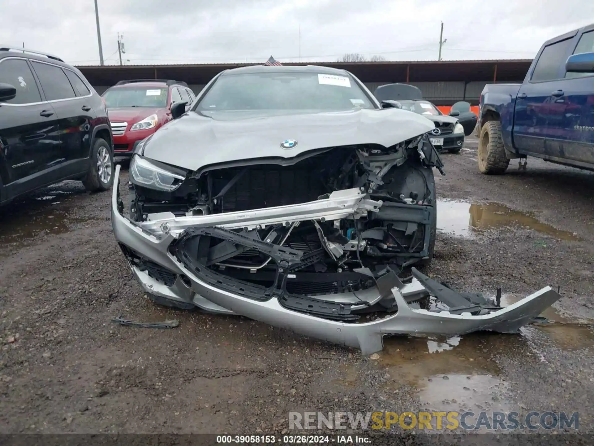 6 Photograph of a damaged car WBSGV0C05NCG79485 BMW M8 GRAN COUPE 2022